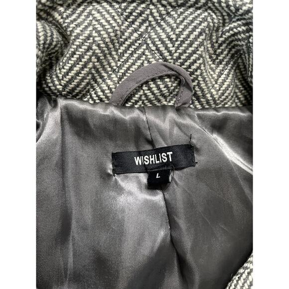 Wishlist wool blend quilted vest with herringbone design - Picture 5 of 10